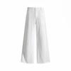 2026 Spring Slim-Fit American Style High-End Floor-Length Suit Pants - Black & White, Mid-Low Waist, Non-Clingy, Slimming Design