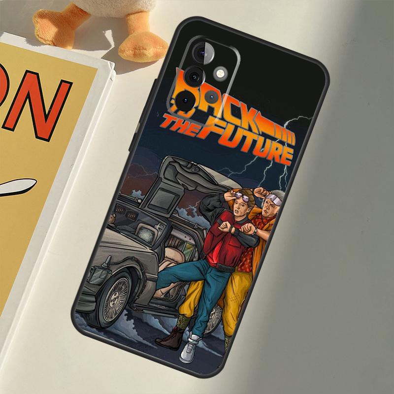 Back To the Future For Samsung Galaxy A26 A16 A06 A56 A36 A05 A22 A32 A52 A54 A34 A14 A55 A15 A53 A33 A35 Case