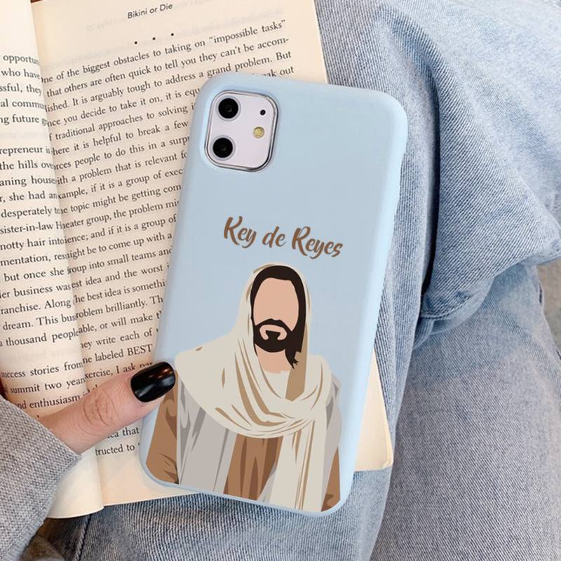 New Faith Christian Religious Jesus Clear Phone Case Soft Solid Color for iPhone 11 12 13 mini pro XS MAX 8 7 6 6S Plus X XR