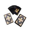 Standard Playing Cards, Gold and Silver Foil, High-end Waterproof, Anti-fold, Wear-resistant In-stock Wholesale, Cross-border Skull Creative Products