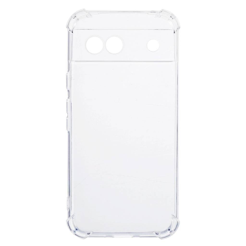 For Google Pixel 8a Case Four Corner Drop-proof Clear TPU Back Cover