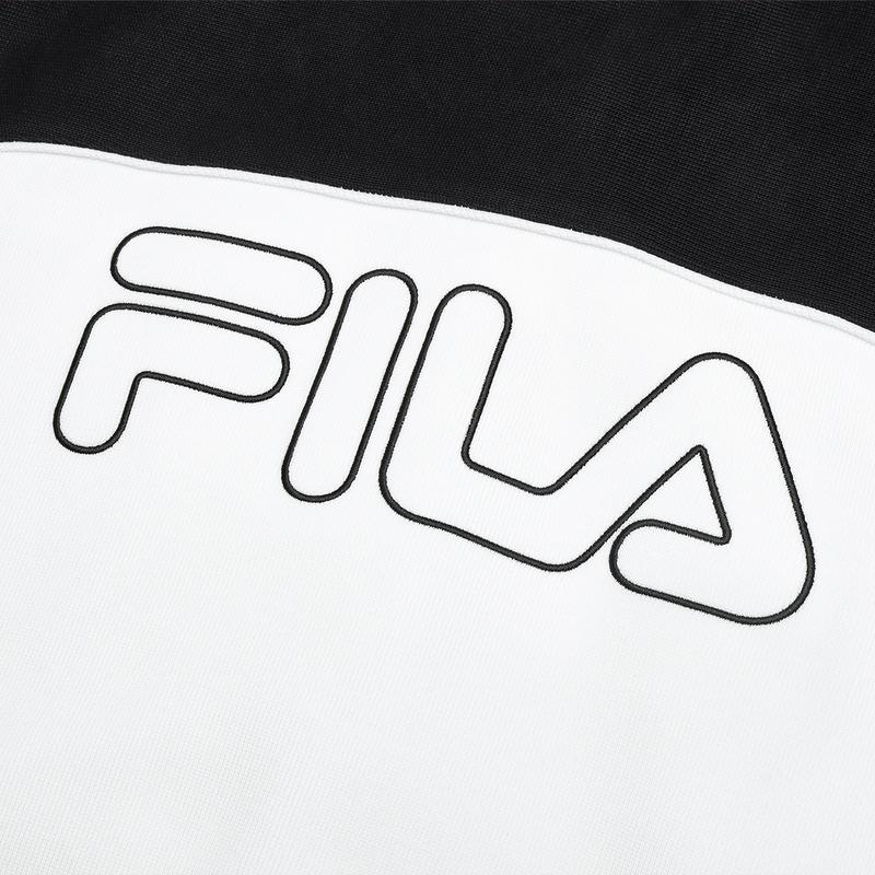 New FILA Baseball Jacket Women's Standard White F11W449504FWT