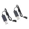 3.7V 500mAh Charging Cable Drones USB Charger Cable for Multiple Battery Types