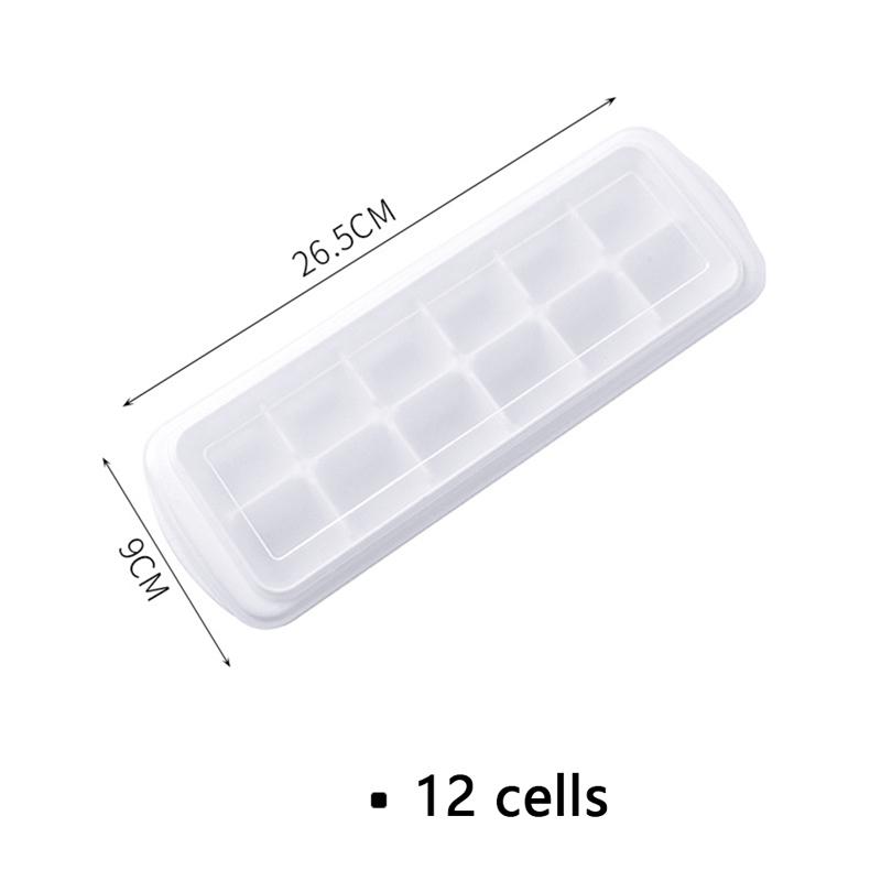 12/48/60 Grids Ice Cube Tray Plastic Ice Cube Maker Sphere Mold For Cocktail