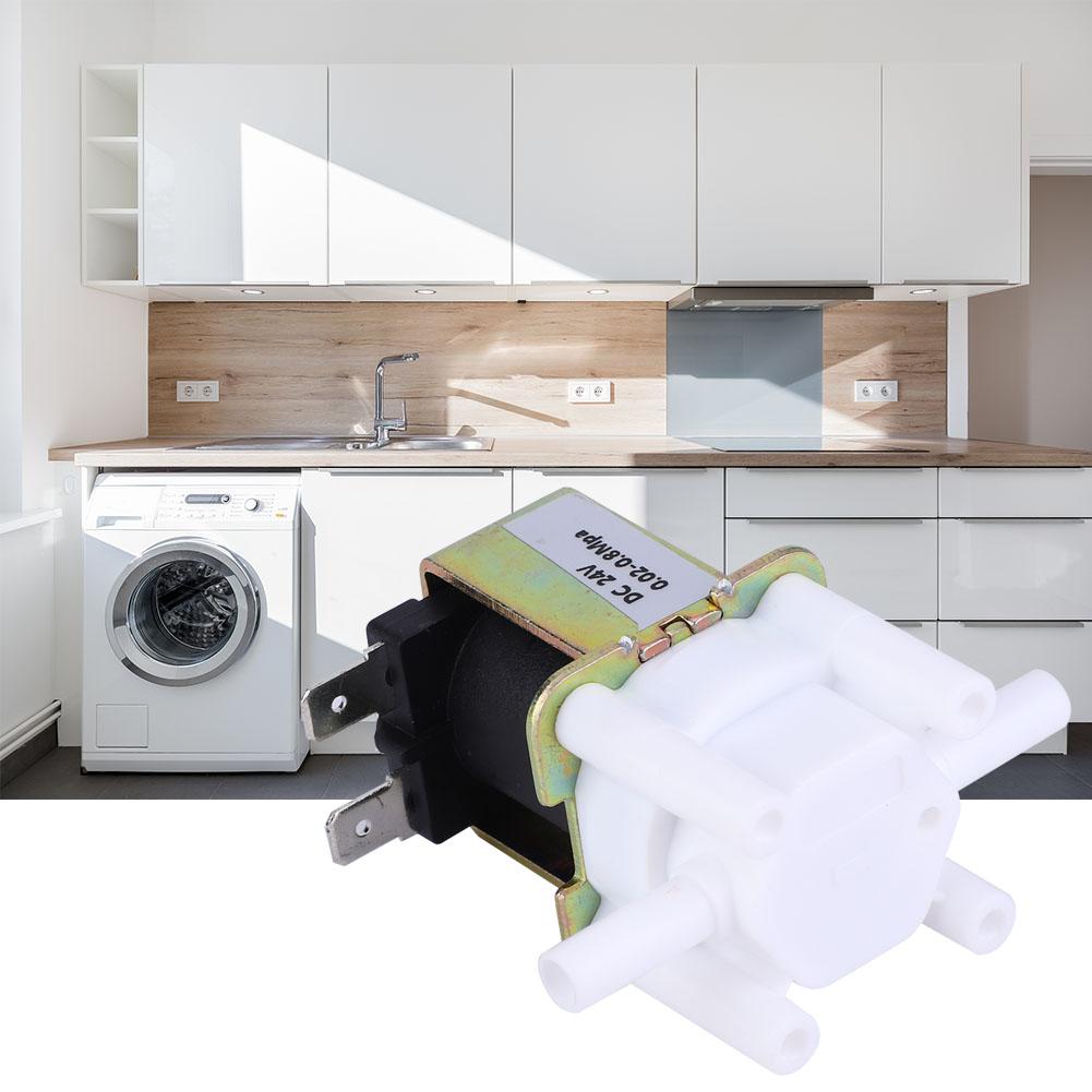 DC 24V 1 4 Inch Quick Connect Solenoid Valve Pure Water Machine Water Inlet Valve