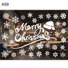 Christmas Decoration Wall Window Glass Xmas Stickers Decal Patch Home Decor