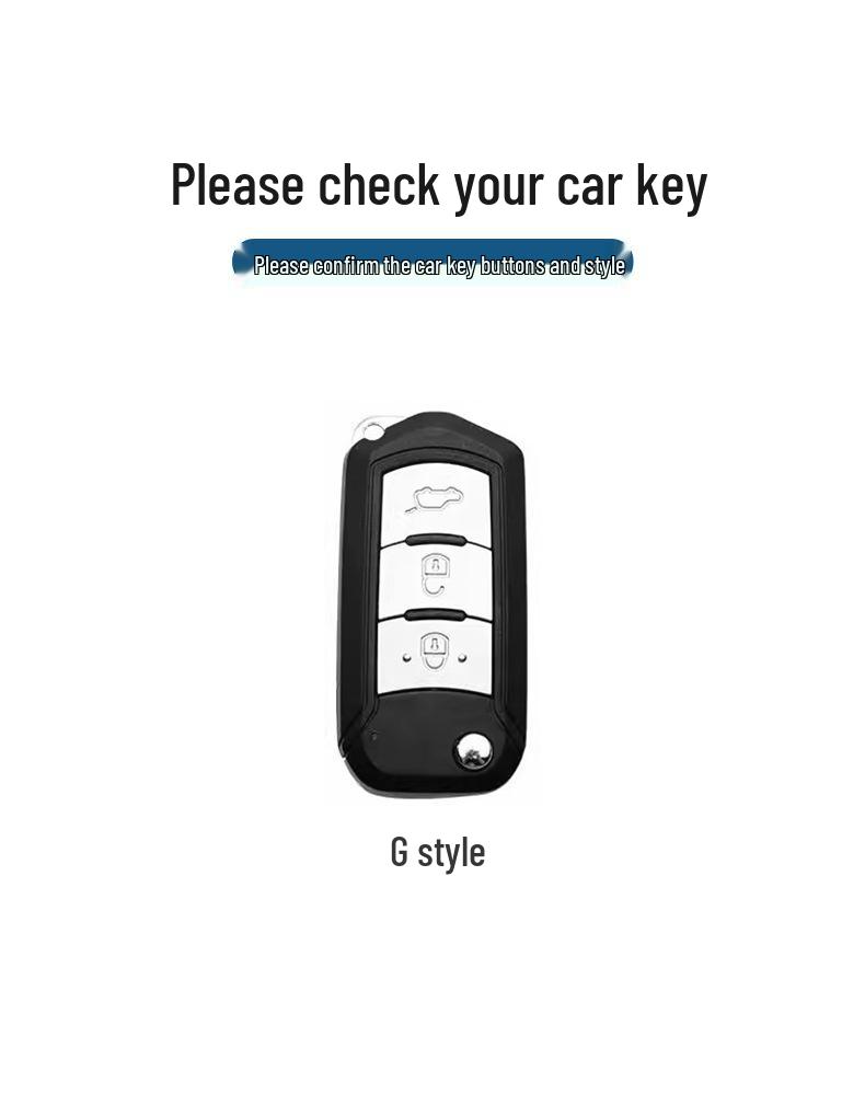Metal Key Case Protective Cover for GAC Trumpchi Models: GS4, GS3, GS5, GS7, GS8, GA3S, Vision, GA4, GA6.