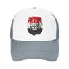 Iraqi Flag Iraq Pride Lion Face Iraq Flag Mesh Baseball Caps Unisex Women Outdoor Sun Hat  Dad Hat Breathable Summer Trucker Hats