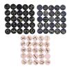 Witchcraft Rune Stones Crystal Rune Stone Set Virgin Letters Script Decorative Glossy Versatile Exquisite for Divination