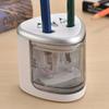 STONEGO Dual-hole Electric Pencil Sharpener, Automatic Pencil Shaver & Rollers for Pupil Writing Stationery, Efficient