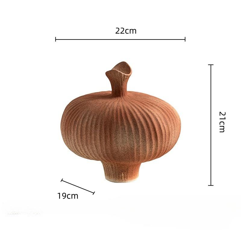 

Ceramic Vase Geometric Abstract Handcrafted Ceramic Bottle Flower Arrangement Accessories Ceramic Handicrafts Flower Vase