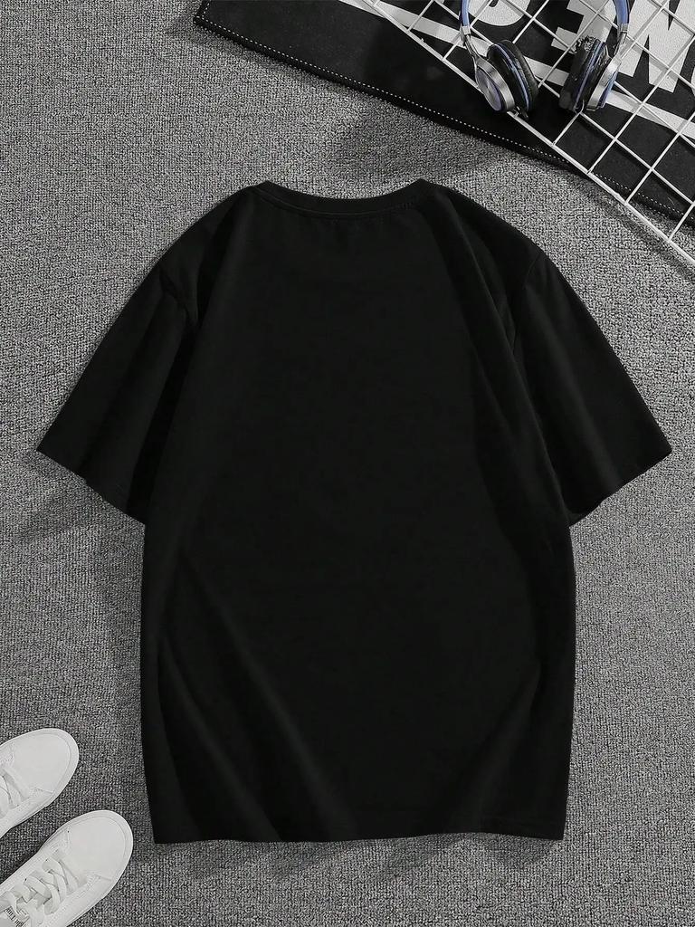 Intenzivní pocity Parodie Socha Umělecký tisk Oblečení Pánské Nadměrné Prodyšné Tričko Léto Volné Ležérní Krátký rukáv Bavlněné Tričko