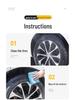 Tire Shine & Conditioner: Dustproof, Anti-Ash, Black Bright Glaze for 3D Tire Refresh