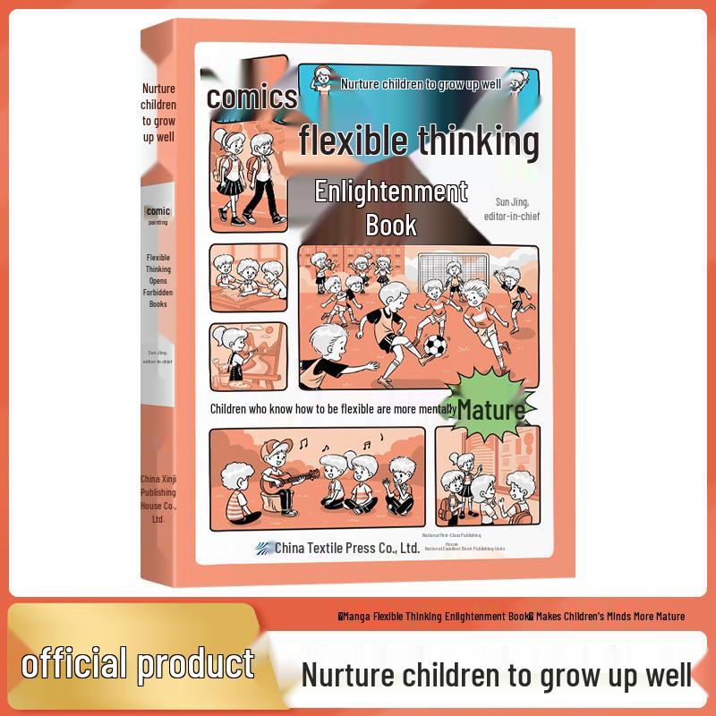Genuine Cartoon Book: Enhance Children s Flexible Thinking & Empathy