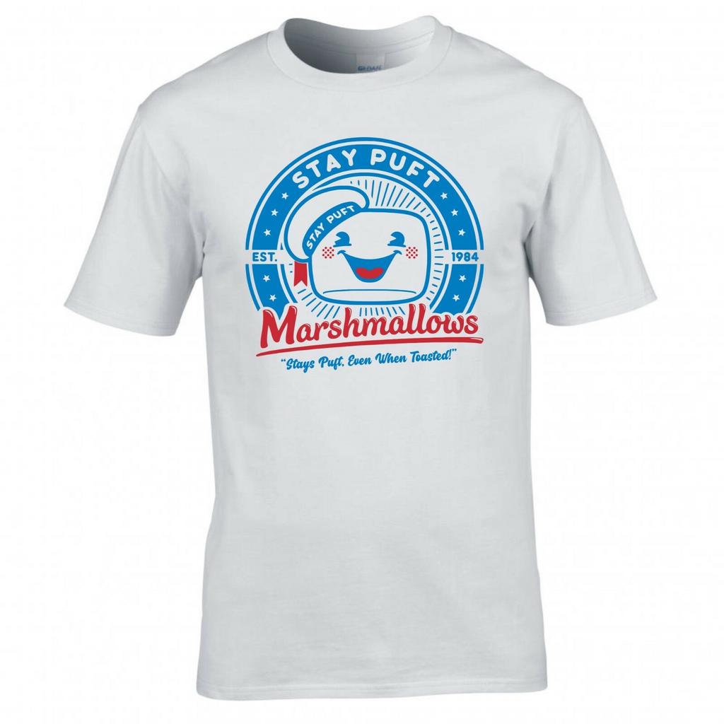 Inspired By Ghostbusters Marshmallow Unisex Stay Puft Logo Tshirt