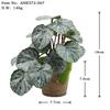 Exquisite Plastic Bonsai Set For Home And Photography Props Eucalyptus Banana Leaf Turtle Back Daisy Hibiscus