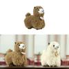 Portachiavi Llama di Peluche Morbido Animale Carino Ciondolo per Borsa Per Bambini e Adulti
