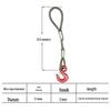 Pressed Oily Double-Leg Wire Rope Hook Sling for Lifting