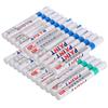 2Boxes Waterproof Paint Pens Waterproof Marker Signature Pen for Glass Metal Wood Fabric Tyre Tread BlueGreen