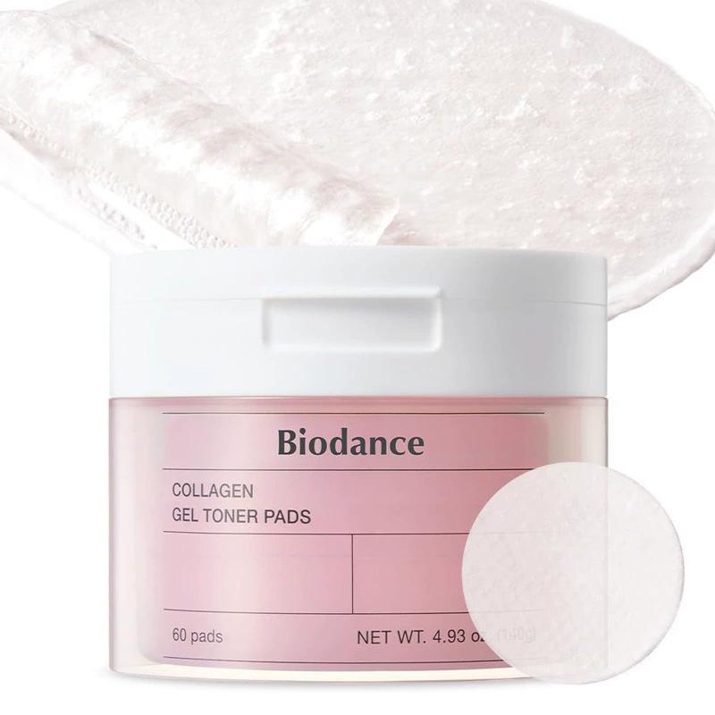 Biodance Korea Успокаивающие гелевые тонер-пэды с Cera-nol розовый
