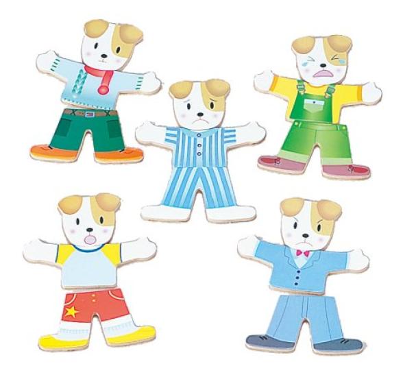 Dress Up Puzzle Dog