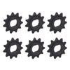 11T Teeth 25H Chain Motor Sprocket 10mm Inner Diameter Steel Motor Sprocket with H Hole Metal H Chain Motor Sprocket for MY1020
