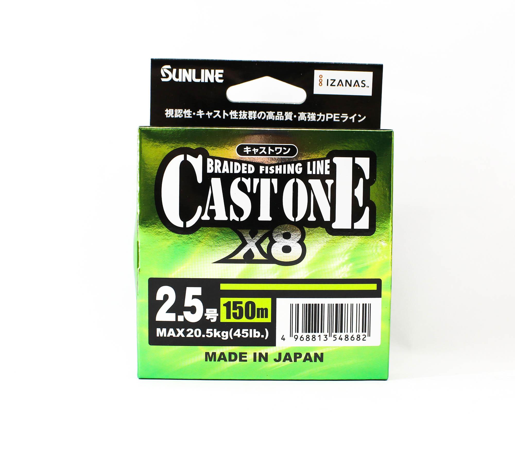 

Sunline P.E Леска X8 Cast One HG 150М P.E 2.5 40lb Светло-зеленый (8682) светло-зеленый