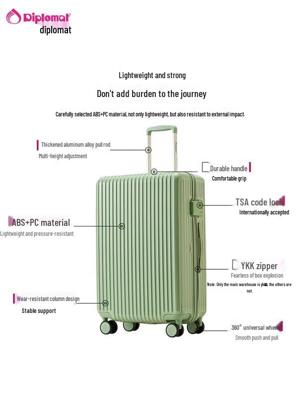 

Diplomat TC-928 Lightweight Travel Suitcase