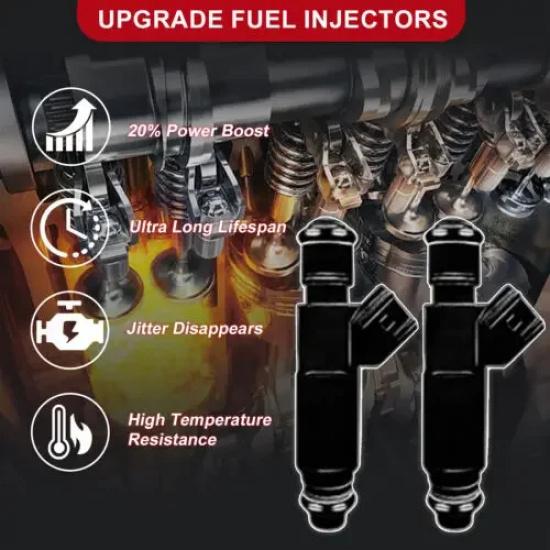 16600-1S700 Fuel Injector For Nissan Pickup Frontier Xterra 2.4L 1996 1997 1998 1999 2000 2001 2002 2003 2004 JS4D-2 JS4D-5