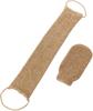 2 Jute-Rückenschrubber und Jute-Peelinghandschuhe Schwamm-Peelinghandschuhe für Rücken Körper und Gesicht Baden
