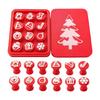 Christmas Card Making Seal Set, 12Pieces Holiday Craft Collection for Journals, Scrapbooks, Gift Wrap and Decorative Paper Project Crafting Use