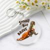 Delightful Acrylic 2D Flat Gorillas Keychain Pendant Ideal For Car Decoration Or Personal Items Backpack Ornament