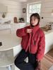 Short stand-up collar down jacket women's winter new fashion small bread jacket warm jacket