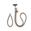 Unisex Nylon Crossbody Three-in-One Long Phone Lanyard Detachable Wrist Strap Metal Buckle Splice Design-Ultimate Anti-Loss