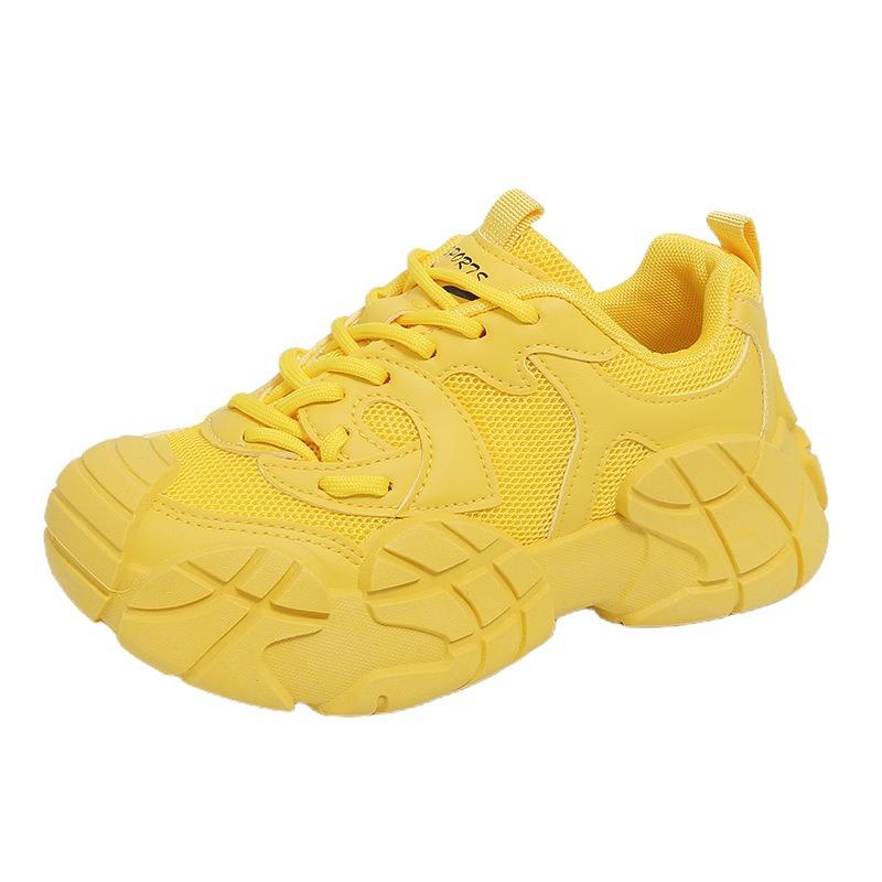New Dad Shoes Women's Autumn Student Sports Running Casual Shoes Platform Heightening Shoes