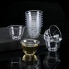 40pcs Disposable Shot Cup 60ml Kung Fu Tea Cup Mini Clear Plastic Tea Cup  Office