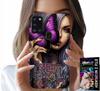 Etui Do Samsung Galaxy A21S - Anti Social Butterfly Różowy Motyl + Szkło