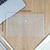 5/10 Stück A5 Transparente Aktenordner - Druckknopfverschluss Wasserdichter Kunststoff Dokumentenorganizer für Zuhause Büro Reisen,Papieraufbewahrung
