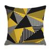 New Yellow Geometric Nordic Ins Style Sofa Pillow Cover Cushion Cover New Home Soft Decoration