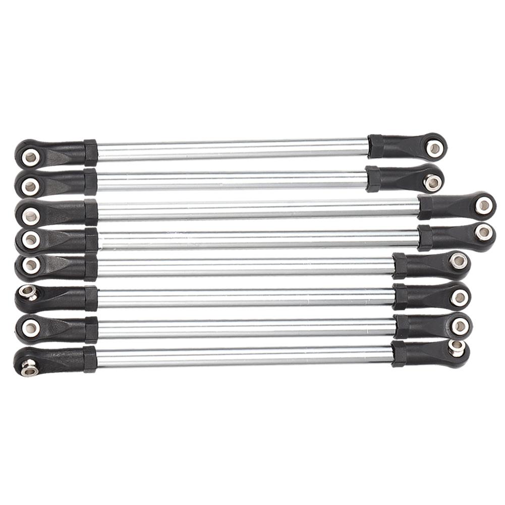 8pcs Metal Joint Link Rod RC Accessory Fit for SCX10II 90046 D90 1Celsius10 RC Car
