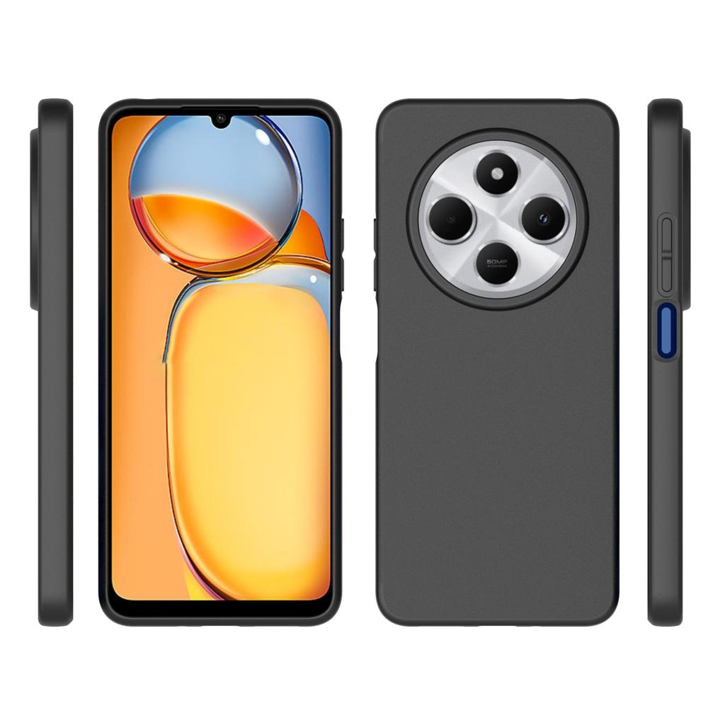 10Pcs/Pack For Xiaomi Poco C75 4G/Redmi 14R 5G/14C 4G Case Anti-Fingerprint Soft TPU Protective Cover