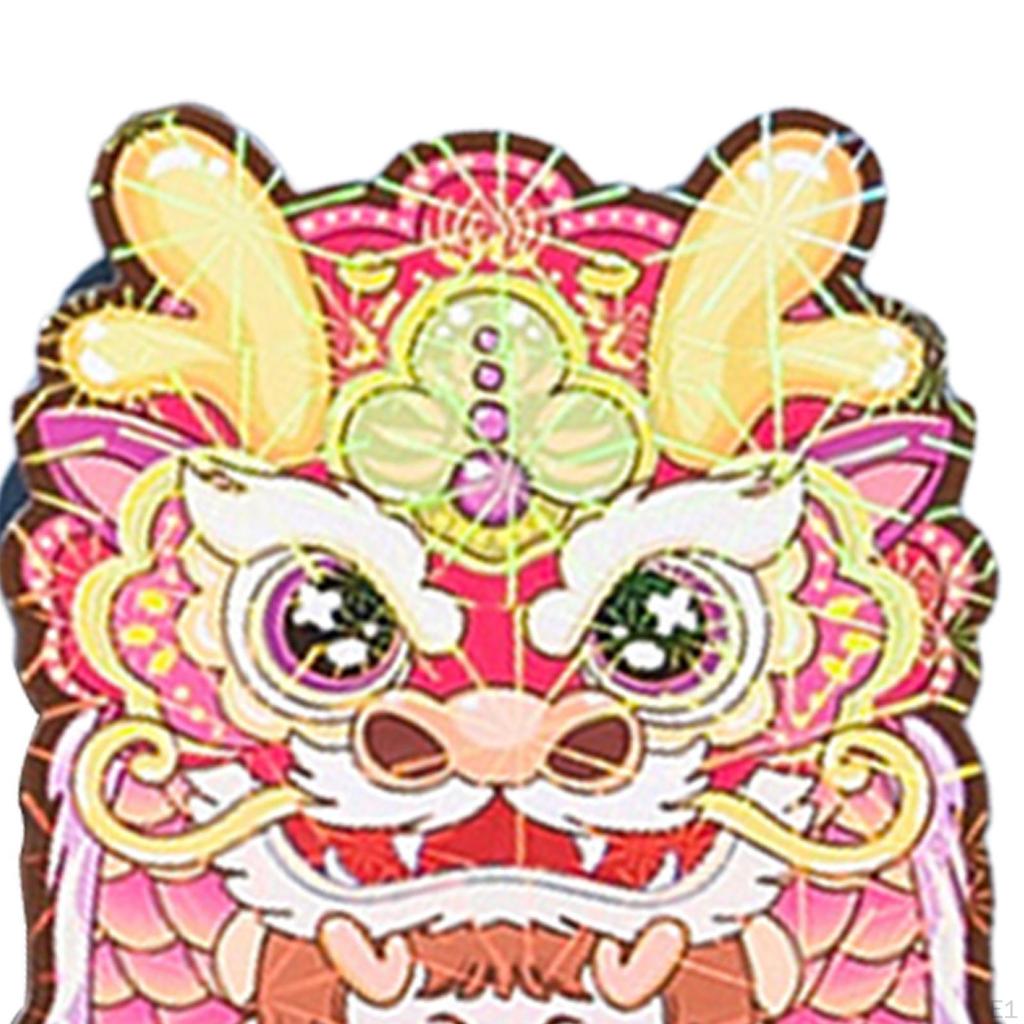 Chinese Year Red Envelopes, Hong Bao, Cute Cartoon Traditional Money Envelopes for Fes