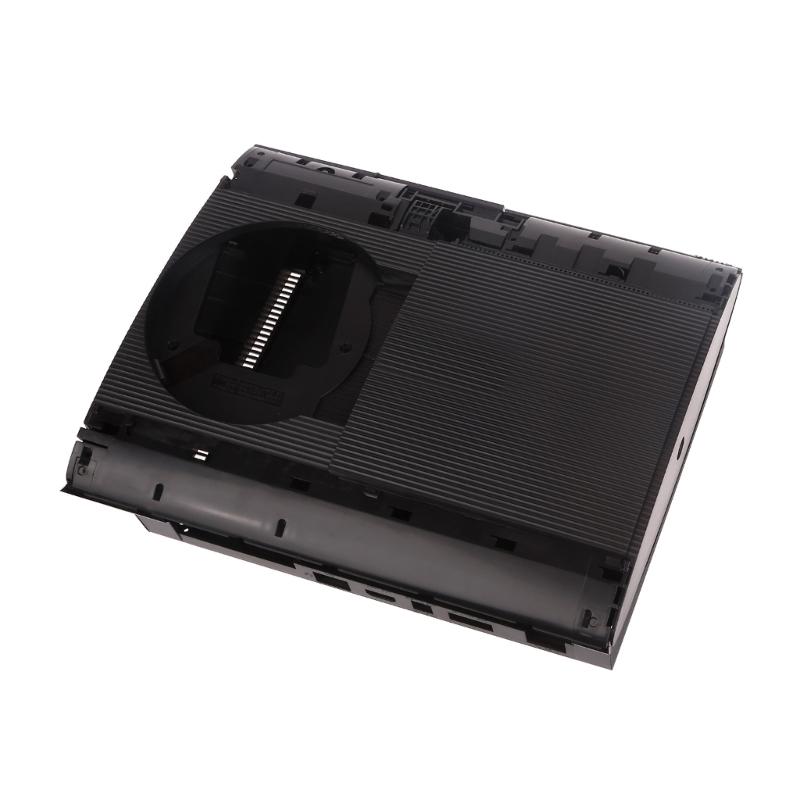 Game Machine Case Solid Color Game Console Replacement Full Cover Housing for 4000 Game Accessories Black