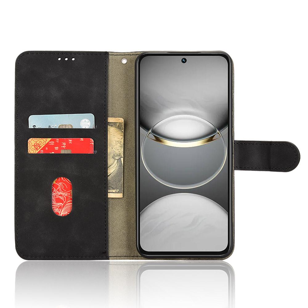 For TECNO Spark 30 Pro 4G Leather Case Skin-Feel Anti-Drop Wallet Flip Phone Cover