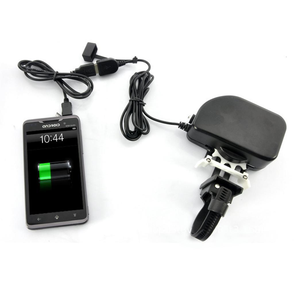 Bicycle Bike Chain Mobile Phone Charger Power Generator To USB