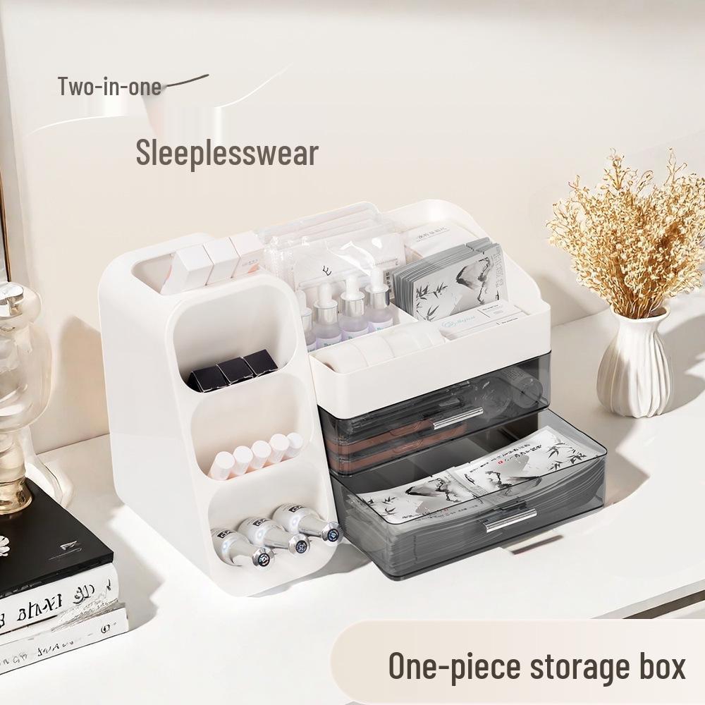 

Large Capacity Drawer-Type Eyelash and Makeup Organizer Box