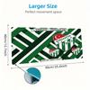 BURSASPOR Color Mouse Pad Large Gaming Table Cushion Non-slip Laptop Tablet Big Mousepad XXL Mat Mini PC Playmat With Lock edge
