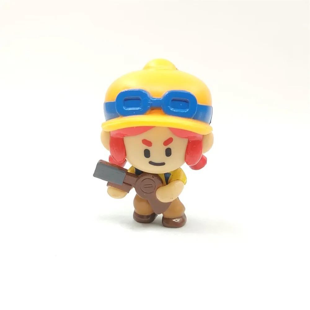 1pcs Original Supercell Heros Leon Crow Spike Collectible Figures Series 1 License Ultra Rare Gold Silver Collection Toy Gifts