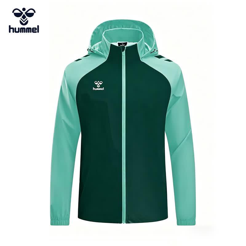 Hummel Adult Football Training Windbreaker Hooded Jacket 2XL