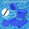 Triple-Tube Foldable Inflatable Lounge Chair - Colorful Floating Water Sofa
